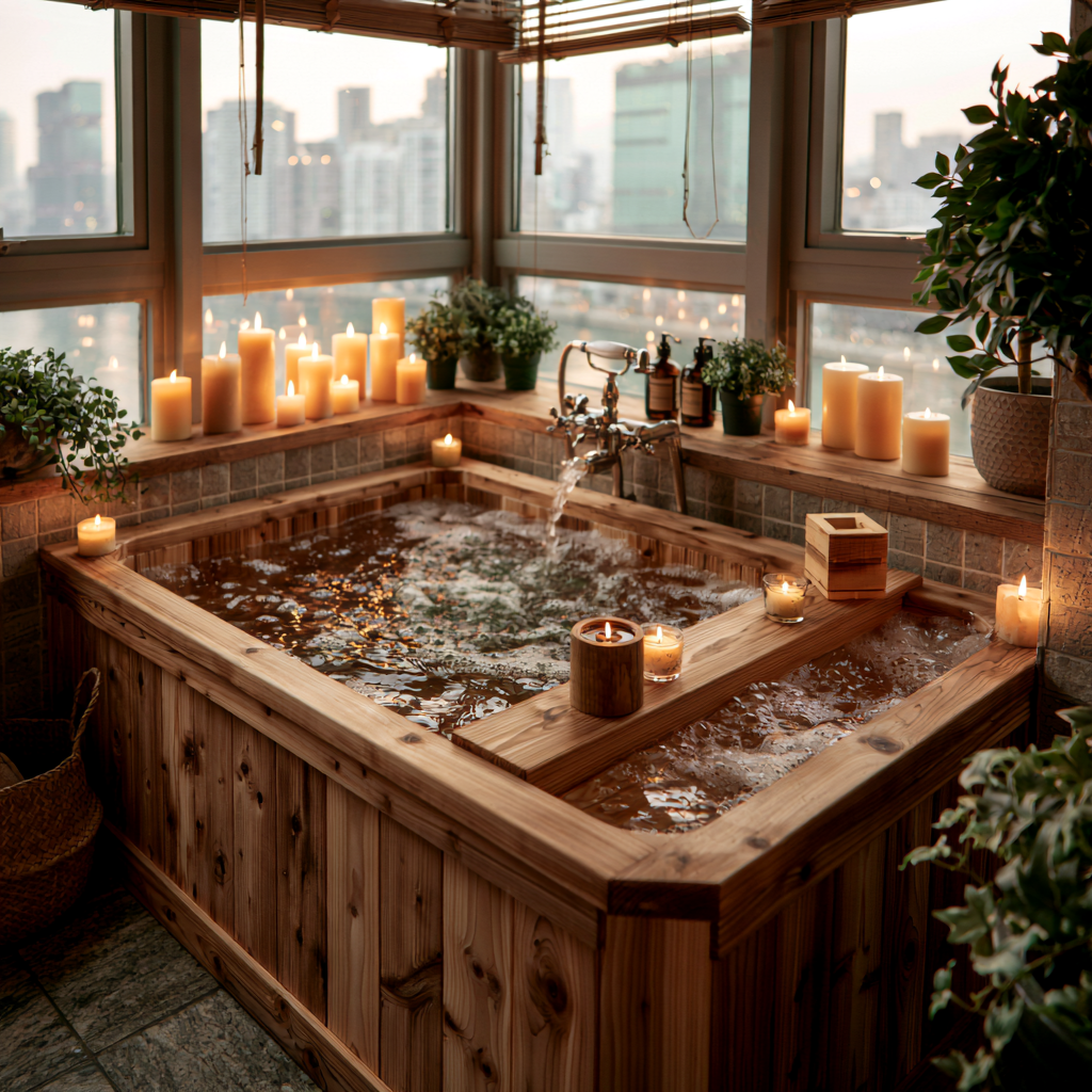 Japanese Hinoki Tub
