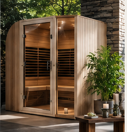 Outdoor Barrel Sauna
